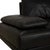 Model 6600 2-Seater Sofa in Black Leather from Rolf Benz For Sale - Image 5 of 15