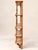 A five-tiered shelf in solid pine, likely from a shop or bakery dating from the mid-19th century, louis-philippe period....