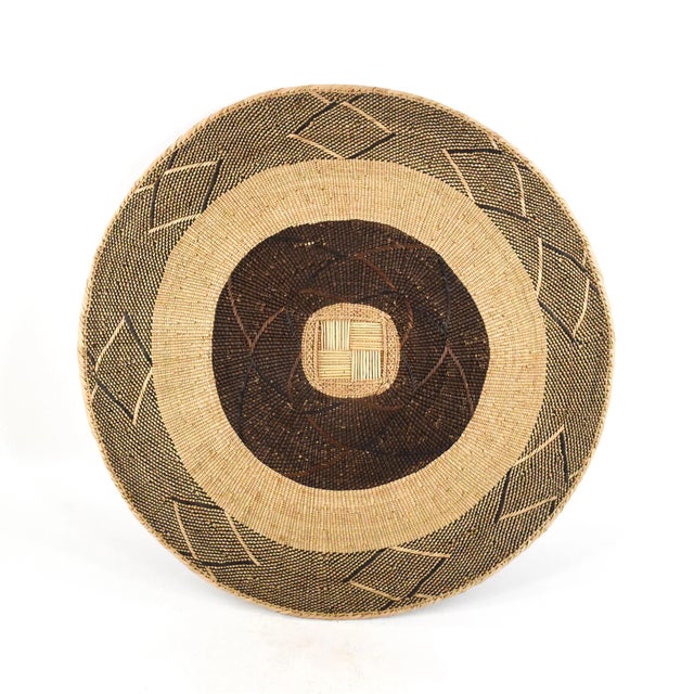Early 20th Century Tonga Binga Basket 24 Inch For Sale - Image 4 of 7