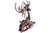 Traditional Holiday 10" Stag Reindeer For Sale - Image 3 of 10