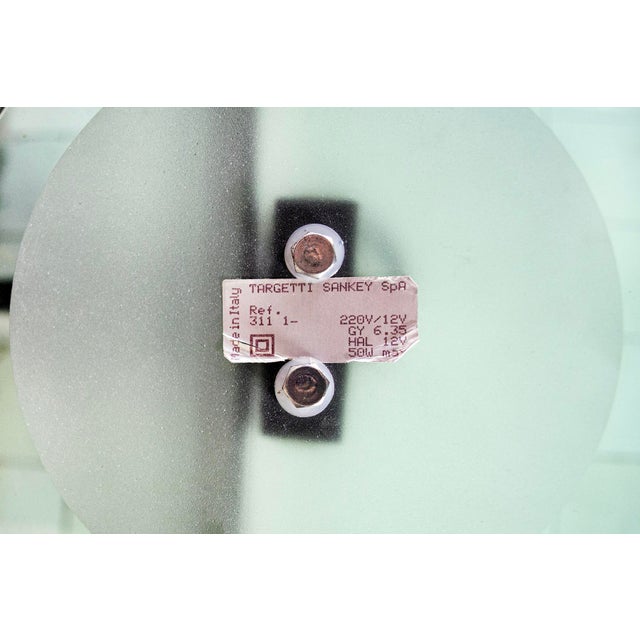 Targetti Sankey Table Lamp with Steel Structure, 1980s For Sale - Image 6 of 7