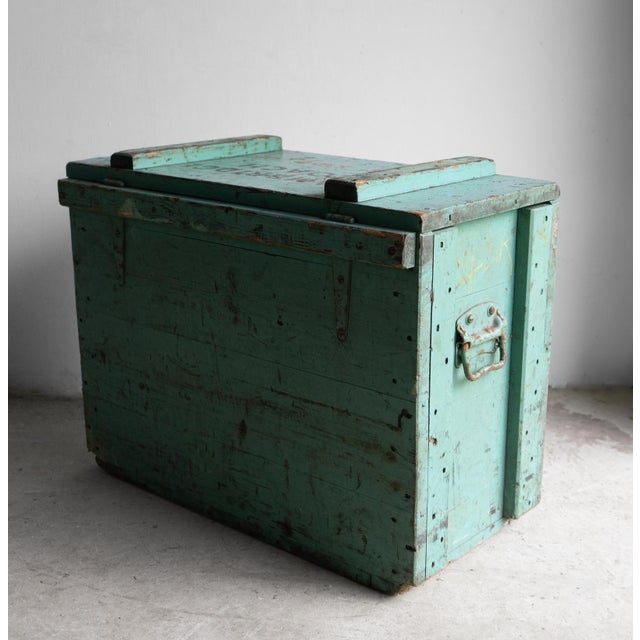 Vintage Cambridge University Rowing Team Ice Box Drinks Cooler Crate, Early 20th Century For Sale - Image 11 of 15