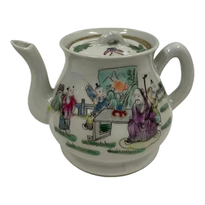 Antique Chinese Porcelain Tea Pot