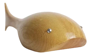 Birch Whale Bottle Opener, 1970s