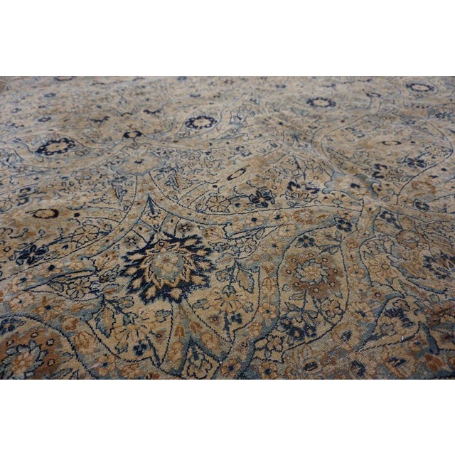 1920s Early 20th Century Persian Kirman Carpet ( 9' x 11'9" - 275 x 360 ) For Sale - Image 5 of 10