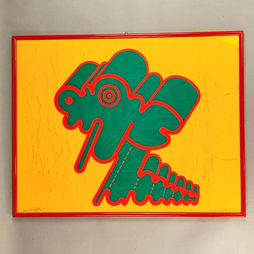 Renato Volpini, Macchina Inutile Spaziale Multiple Element, 1970s, Screen Print For Sale - Image 6 of 6