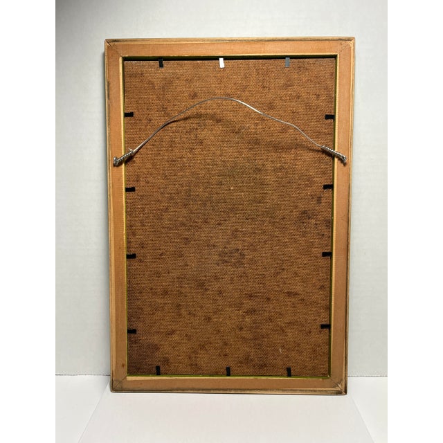 Contemporary 1970's Janet Royce Pansy Orchid Oil on Board Painting For Sale - Image 3 of 6