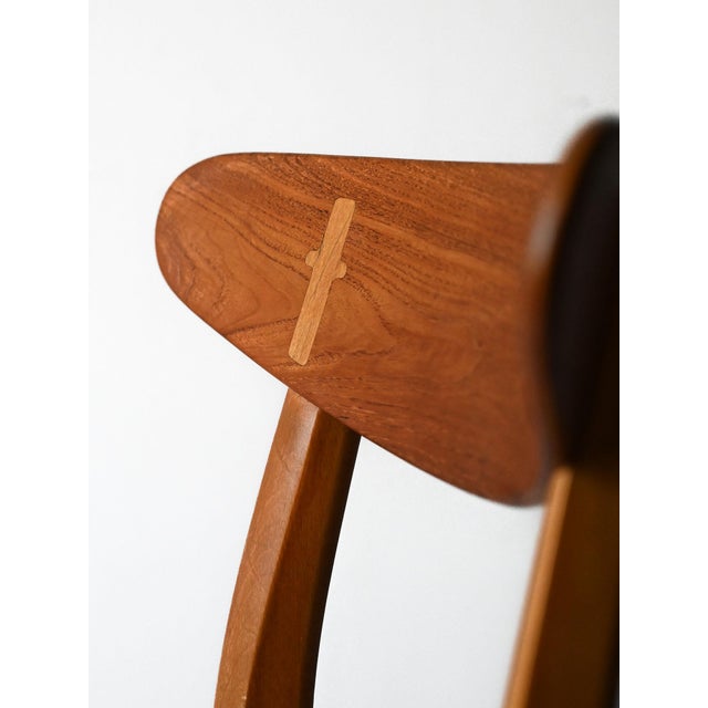Vintage Chairs by Hans Wegner, 1960s, Set of 4 For Sale - Image 12 of 15