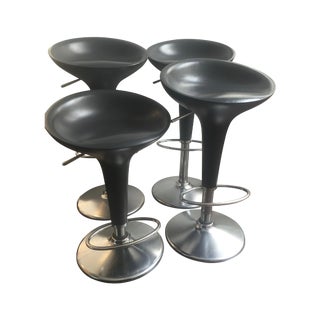 Bombo Adjustable Bar Stools - Set of 4 For Sale