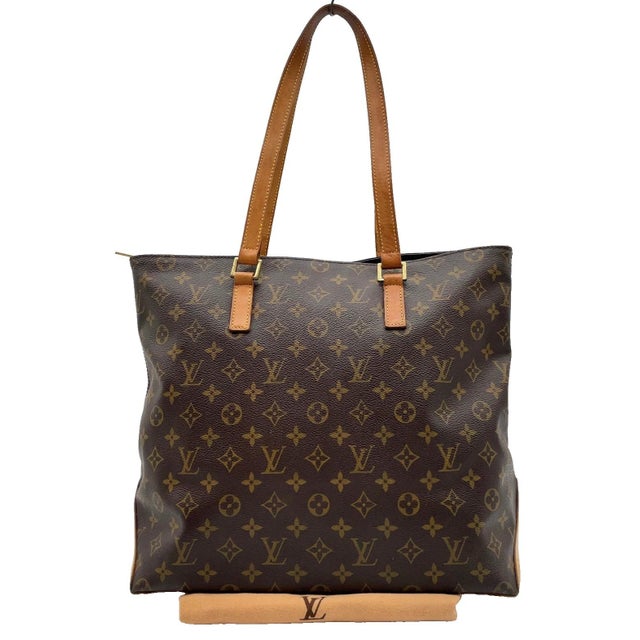 Authentic Louis Vuitton Cabas Mezzo in Monogram canvas with original dust bag. The Cabas Mezzo was discontinued years ago...