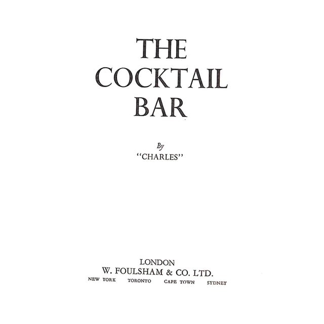 Traditional "The Cocktail Bar" 1960 "Charles" For Sale - Image 3 of 11