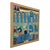 1990s Original 1993 "Prana" Ubud Bali Modern Primitive Painting – Vintage Geometric Balinese Folk Art. For Sale - Image 5 of 8
