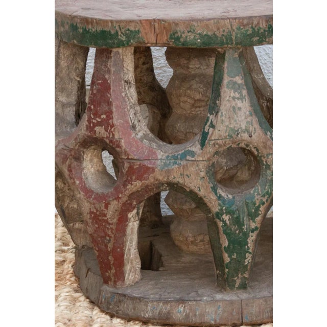 Antique West African Ceremonial Stool For Sale - Image 4 of 8