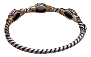 Gold Bracelet and Paw