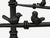 Giacometti Style, Console Table, Forged Metal, Glass, Usa, 1970s For Sale - Image 13 of 15