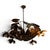 Willy Daro Vintage Brass Lamp by Willy Daro, 1970s For Sale - Image 4 of 4