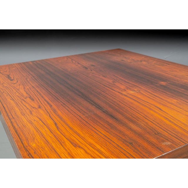 Rosewood Coffee Table with Secret Compartment, 1960s For Sale - Image 18 of 18