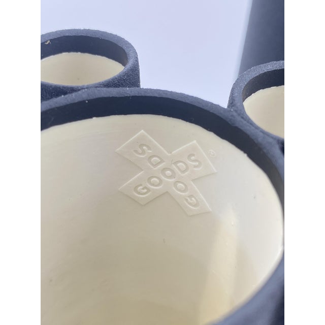 Cylindrical Vinyl Vase by Robert Bronwasser, Studio Smool for Goods, Netherlands For Sale - Image 12 of 15