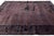Antique Chinese Art Deco Rug Plum Purple Wool Floral & Bird Motif 9x12 For Sale In New York - Image 6 of 11