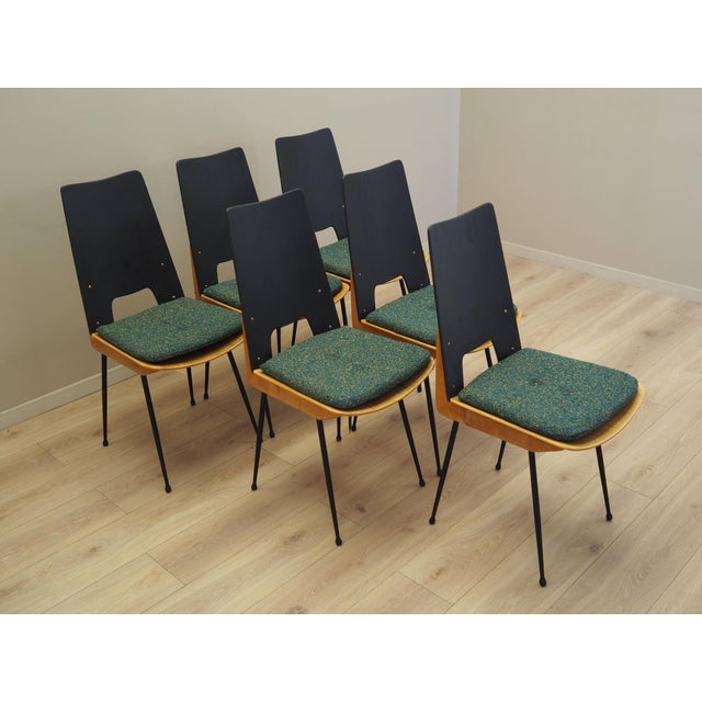 Italian Dining Chairs by Carlo Ratti for Legni Curva, 1950s, Set of 6 For Sale - Image 4 of 18
