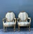 Vintage Gilt Medallion Fauteuil Chairs - A Pair For Sale - Image 10 of 12