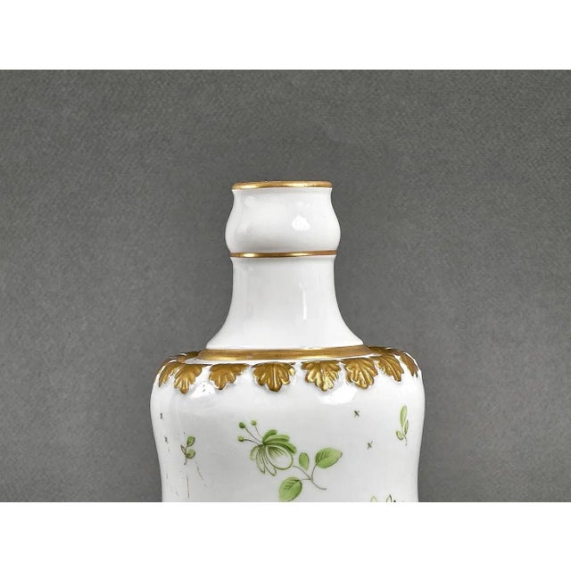 Antique Hand-Painted Porcelain Vase, 1840s For Sale - Image 6 of 7
