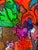 Abstract Original Abstract Painting Serg Graff "Beautiful Chaos" Surreal Fantasy, Coa For Sale - Image 3 of 10
