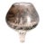 Black Enamel Footed Glass Vase, Fine Quality, in the Style of Lobmeyr and Schwartzlot, Circa 1900 For Sale