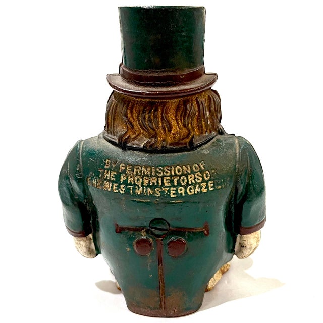 Antique South African - Paul Kruger - Novelty Transvaal Cast Iron Money Box Bank For Sale - Image 6 of 10