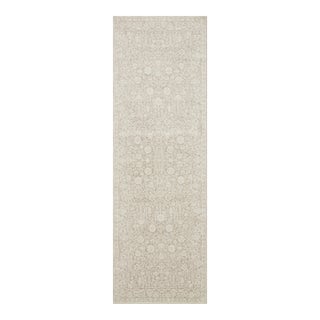 Amber Lewis x Loloi Zuma Sand / Stone 2'-7" x 12'-0" Runner Rug For Sale