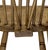 Farmhouse Mid 20th Century Rustic Farmhouse Bow-Back Side Chair For Sale - Image 3 of 3