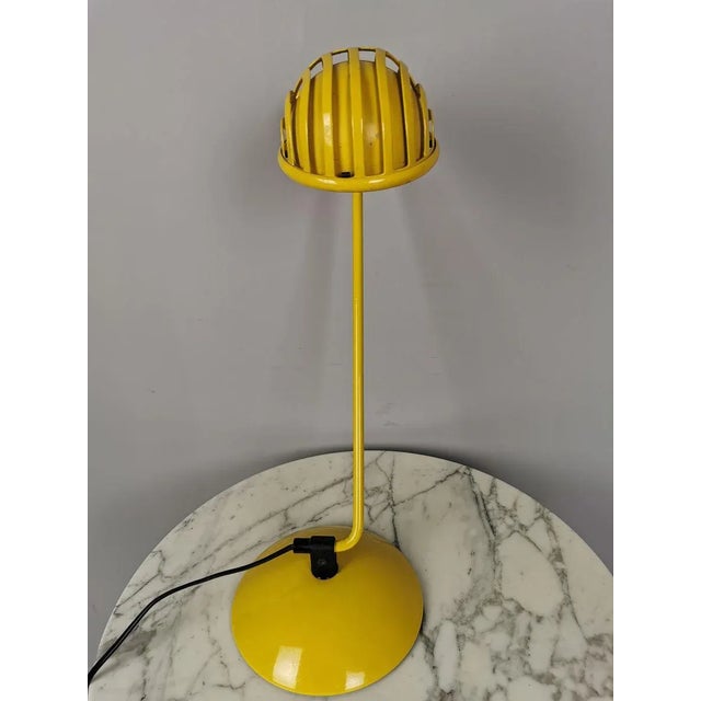Yellow Igloo Table Lamp by Tommaso Cimini for Lumina, 1980s For Sale - Image 6 of 11