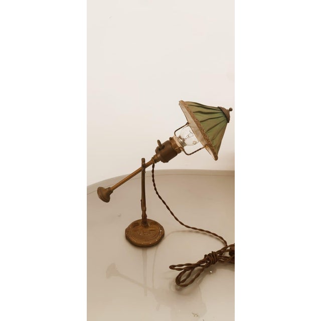 Antique Adjustable Table Lamp For Sale - Image 6 of 15