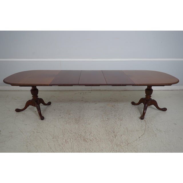 Feldenkreis Chippendale Mahogany Dining Room Table For Sale - Image 14 of 18