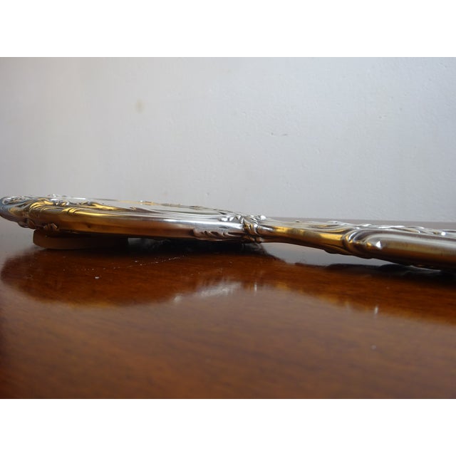 Silver Hand Mirror, 1890s For Sale - Image 13 of 18