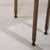 19th Century 19th Century France Red Brass Nesting Table For Sale - Image 5 of 11