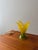 Vintage Glass Table Lamp in Yellow and Green Glass, 1980s For Sale - Image 12 of 12