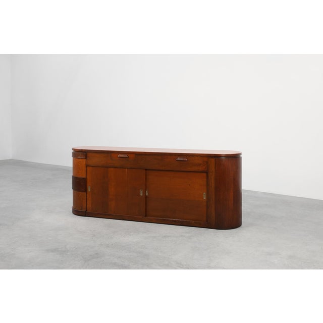 Art Deco Monumental Counter attributed to De Coene, Belgium, 1920s For Sale - Image 10 of 18