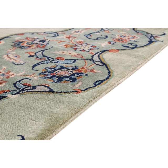 Vintage Kashan Rug, 2000s For Sale - Image 3 of 15