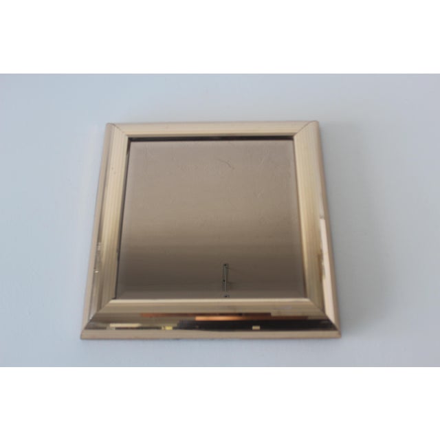 Original Windsor Art of California Disco Ball Gold Square Mirror Vintage- A Pair For Sale - Image 15 of 16