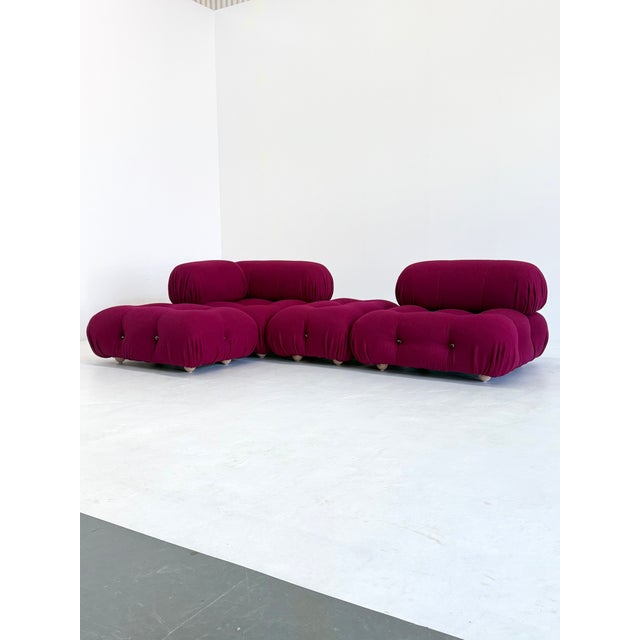 Camaleonda Modular Sofa in Bordeaux by Mario Bellini for B&B Italia, 2000s For Sale - Image 12 of 14