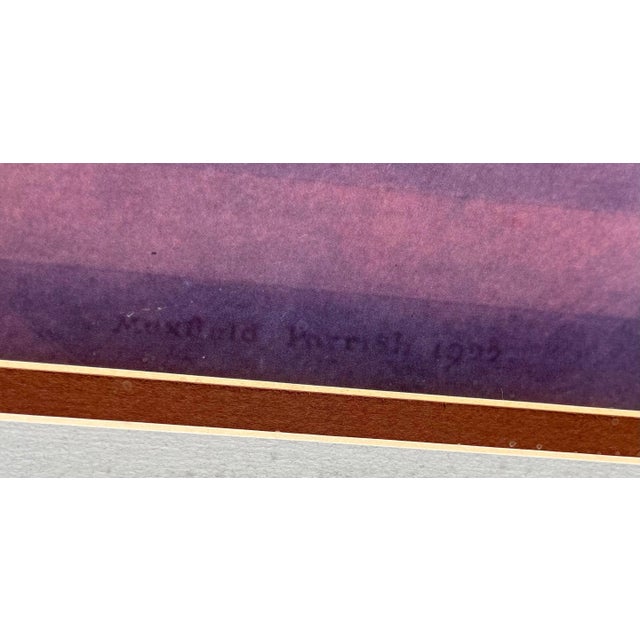 Early 20th Century, Maxfield Parrish Daybreak Collotype Print, Framed For Sale In Los Angeles - Image 6 of 8