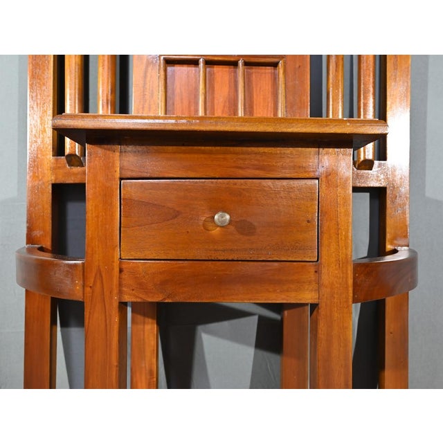 Art Deco Mahogany Coat Rack, 1930s For Sale - Image 15 of 18