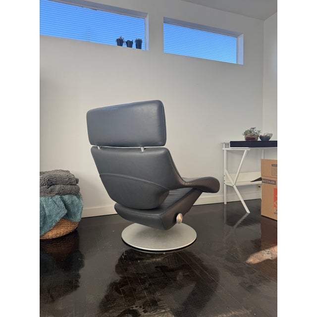 2000 - 2009 Contemporary Swivel Lounge Chair by Thomas Althaus for De Sede, 2000s For Sale - Image 5 of 8