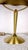 Vintage Halogen Brass Mushroom Table Lamp from Sölken Leuchten, 1970s For Sale - Image 4 of 8