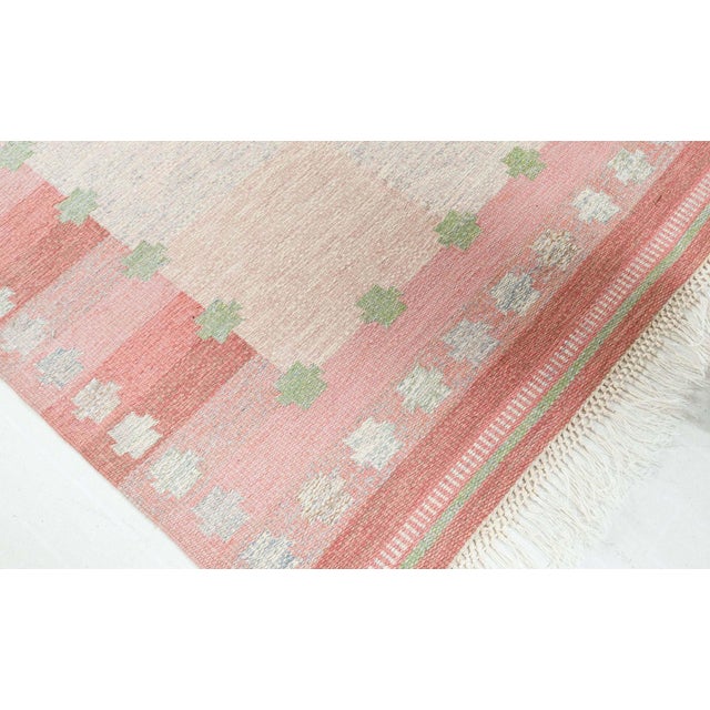 Vintage Swedish Flat-Weave Rug by Agda Österberg, at Doris Leslie Blau For Sale - Image 10 of 10