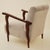 Italian Art Deco Wavy Wood Armchairs, a Pair, 1940s For Sale In New York - Image 6 of 10