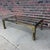 Brass and glass Greek key coffee table by Mastercraft rectangle