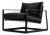 Poliform Gaston Chair - Black/Black For Sale