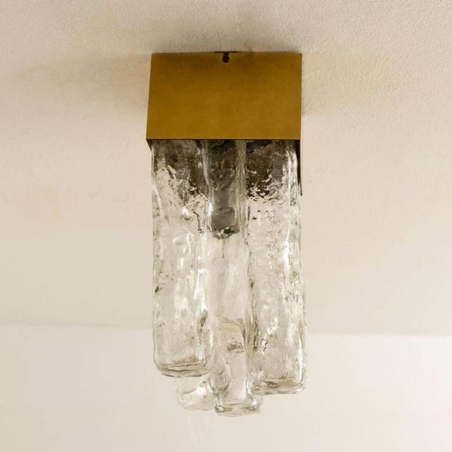 Metal Granada Flush Mount by Kalmar for Hille, 1970s For Sale - Image 7 of 15